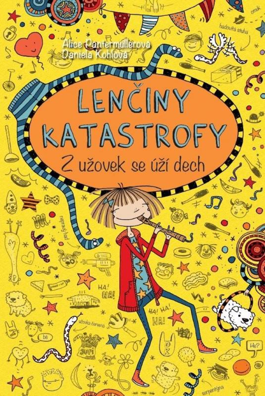 Kniha: Lenčiny katastrofy - Z užovek se úží dech - Pantermüllerová Alice