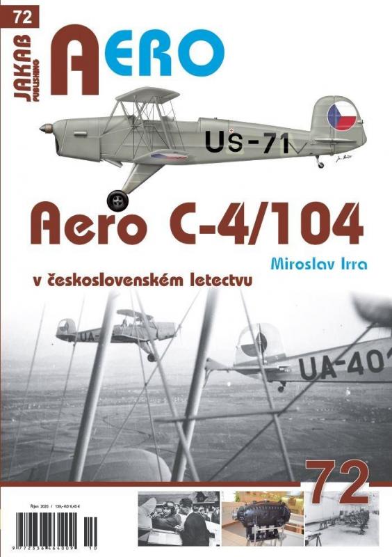 Kniha: Aero C-4/104 v československém letectvu - Irra Miroslav