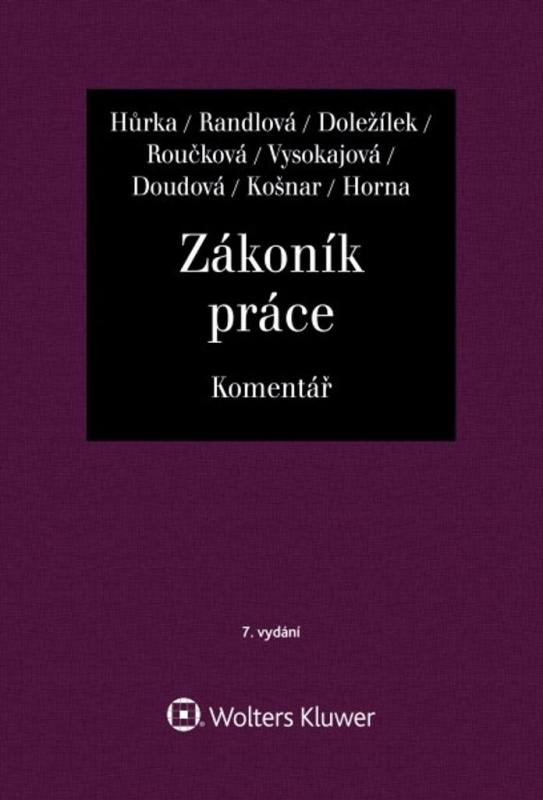 Kniha: Zákoník práce - Komentář - Hůrka Petr