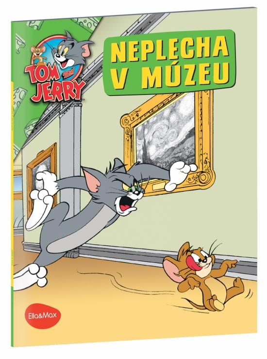 Kniha: Neplecha v múzeu - Tom a Jerry - Bricklin Kevin
