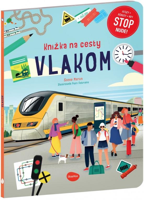 Kniha: Knižka na cesty VLAKOM – Stop nude: kvízy, rébusy, hryautor neuvedený