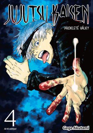 Kniha: Jujutsu Kaisen Prokleté války 4 - Já tě zabiju! - Akutami Gege