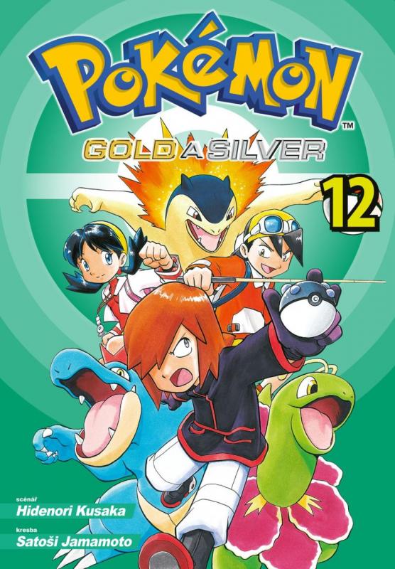 Kniha: Pokémon 12 - Gold a Silver - Kusaka Hidenori