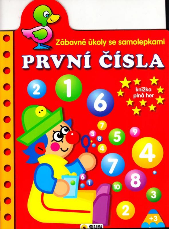 Kniha: První čísla - Zábavné úkoly se samolepkaautor neuvedený
