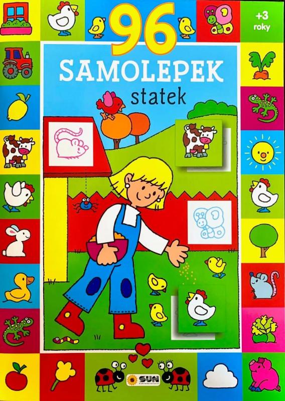 Kniha: Statek96 samolepe - Kniha pro nejmenšíautor neuvedený