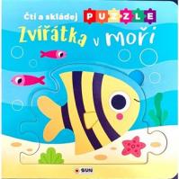 Čti a skládej Puzzle - Zvířátka v moři