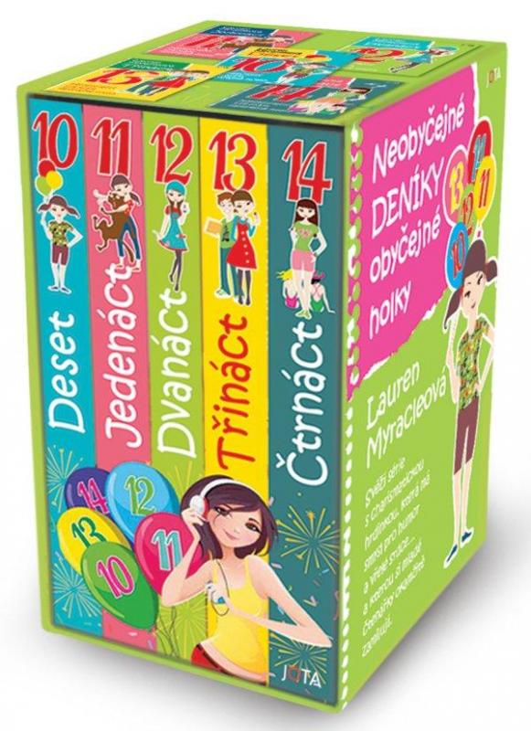 Kniha: Neobyčejné deníky obyčejné holky BOX 1-5 - Myracleová Lauren