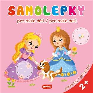 Kniha: Samolepky pro malé děti - princeznyautor neuvedený