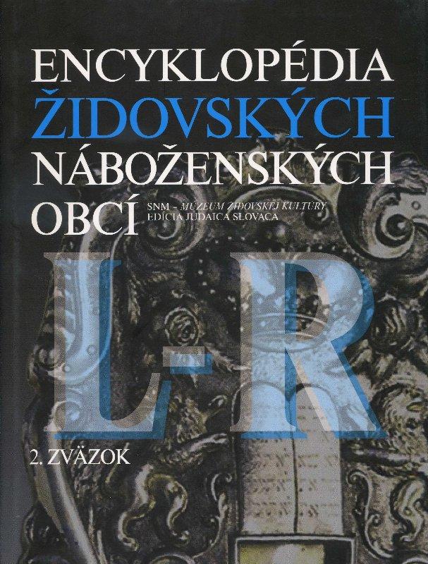 Kniha: Encyklopédia židovských náboženských obcí L-Rautor neuvedený