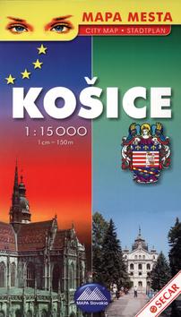 Mapa mesta Košice 1:15 000