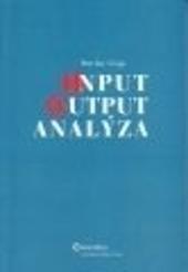 Input-output analýza