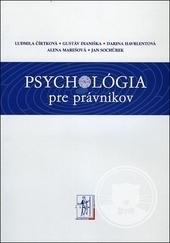 Kniha: Psychológia pre právnikov - Kolektív autorov
