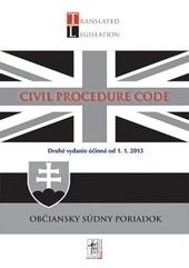 Kniha: Civil Procedure Code (účinný od 1.1.2013) - Kolektív autorov