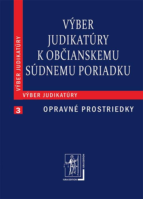 Kniha: Výber judikatúry k Občianskemu súdnemu poriadkuautor neuvedený