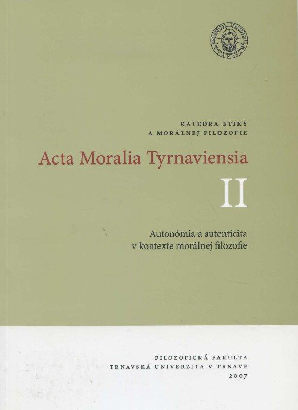 Kniha: Acta Moralia Tyrnaviensia II - Helena Hrehová