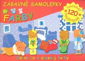 Kniha: Zábavné samolepky - Farbyautor neuvedený