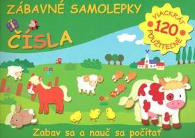 Kniha: Zábavné samolepky - Číslaautor neuvedený