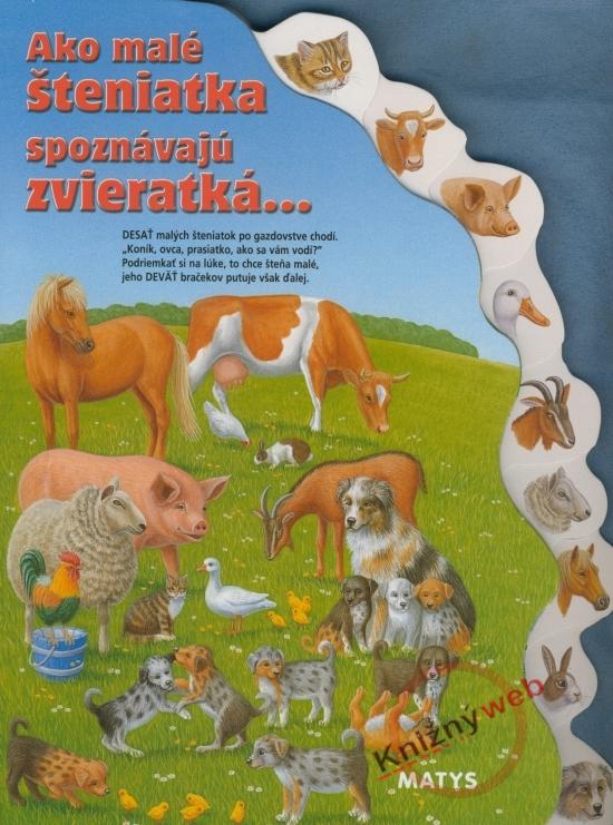 Kniha: Ako malé šteniatka spoznávajú zvieratká...- 2.vydanie - Mislovičová Sibyla