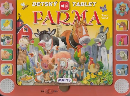 Detský tablet FARMA - zvuková knižka