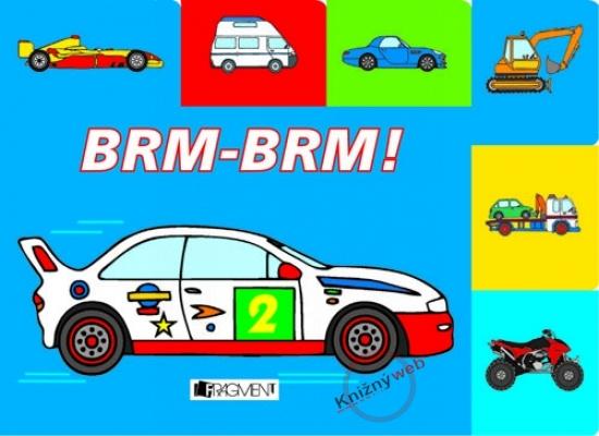 Kniha: Brm-brm!  (modrý) - Caramel Editions