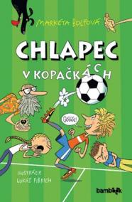 Chlapec v kopačkách