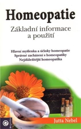 Kniha: Homeopatie - Jutta Nebel