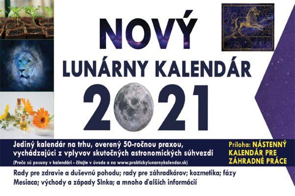 Kniha: Nový lunárny kalendár 2021/SK - Vladimír Jakubec