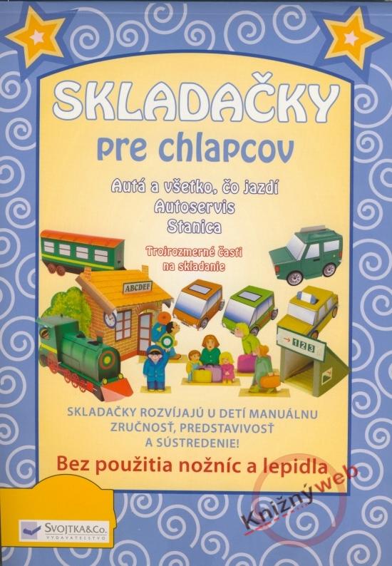 Kniha: Skladačky pre chlapcov - autá, autoservis a stanica - Krzyźanek, Zbigniew Dobosz Małgorzata