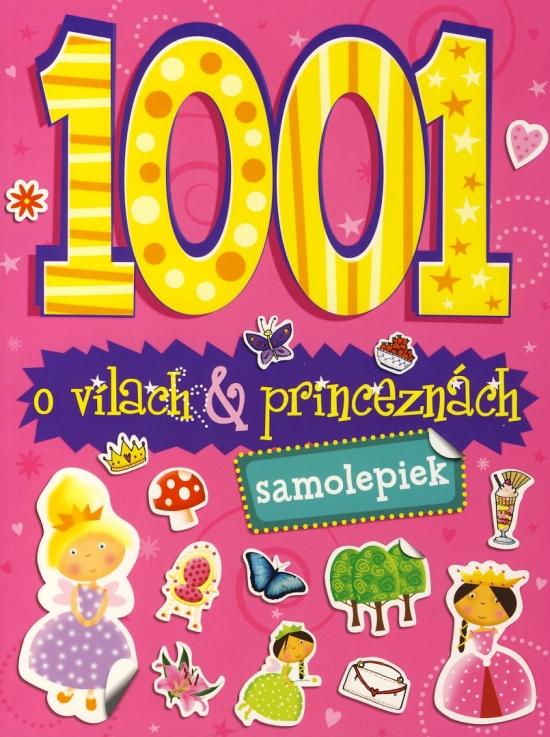 Kniha: 1001 samolepiek o vílach - princeznáchautor neuvedený