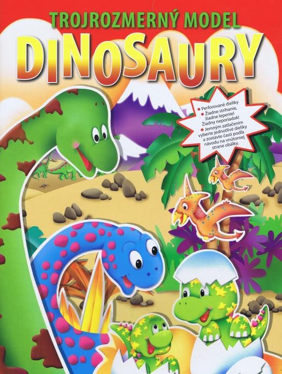Kniha: Dinosaury - Trojrozmerný modelautor neuvedený