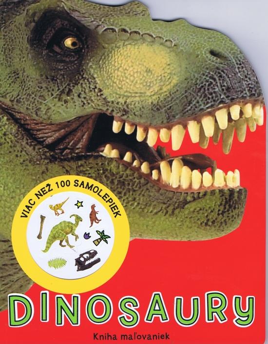 Kniha: Dinosaury - kniha maľovaniekautor neuvedený