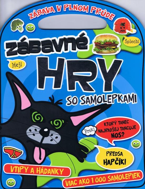 Kniha: Zábavné hry zo samolepkamiautor neuvedený