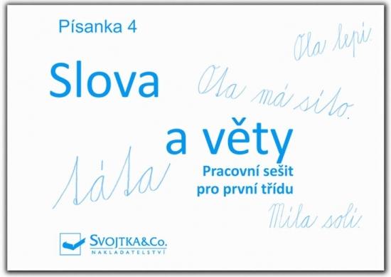 Kniha: Písanka 4 – Slová a vetyautor neuvedený