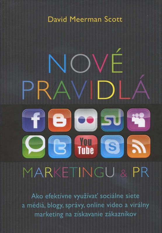 Kniha: Nové pravidlá marketingu a PR - Davin Meerman Scott