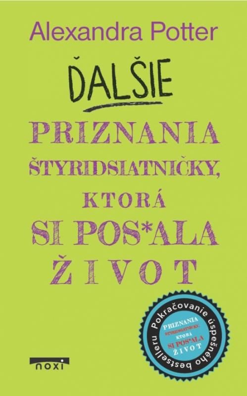 Kniha: Ďalšie priznania štyridsiatničky, ktorá si pos*ala život - Potter Alexandra