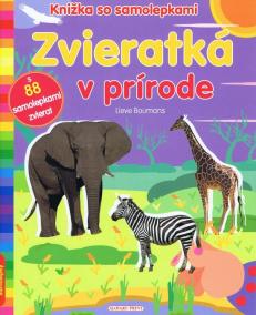 Zvieratká v prírode - Knižka so samolepkami