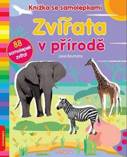 Kniha: Zvířata v přírodě - Knížka se samolepkamautor neuvedený