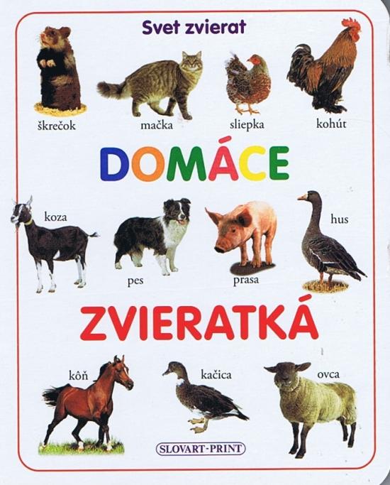 Kniha: Domáce zvieratká - leporeloautor neuvedený