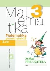 Kniha: Matematika pre 3.ročník ZŠ - Zošit pre učiteľa - 2.diel - Vladimír Repáš