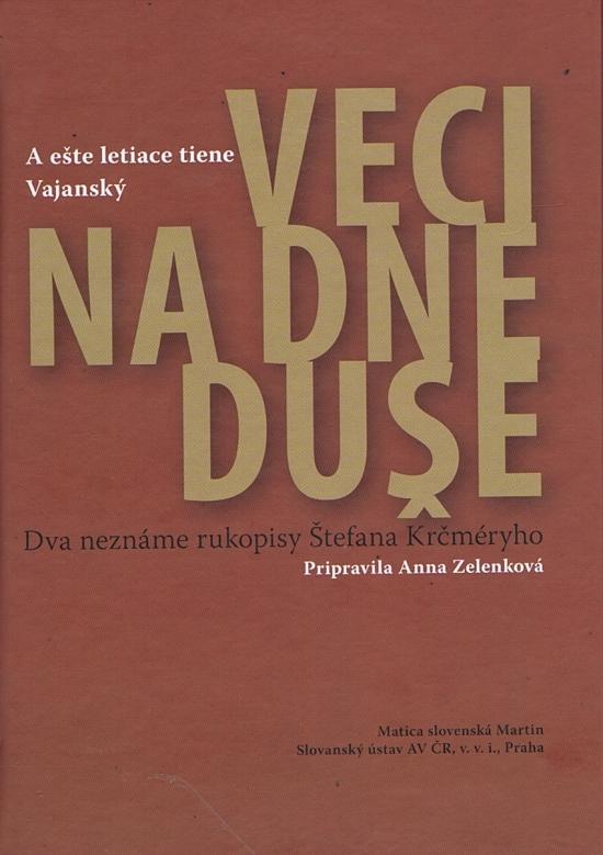 Kniha: Veci na dne duše - Anna Zelenková