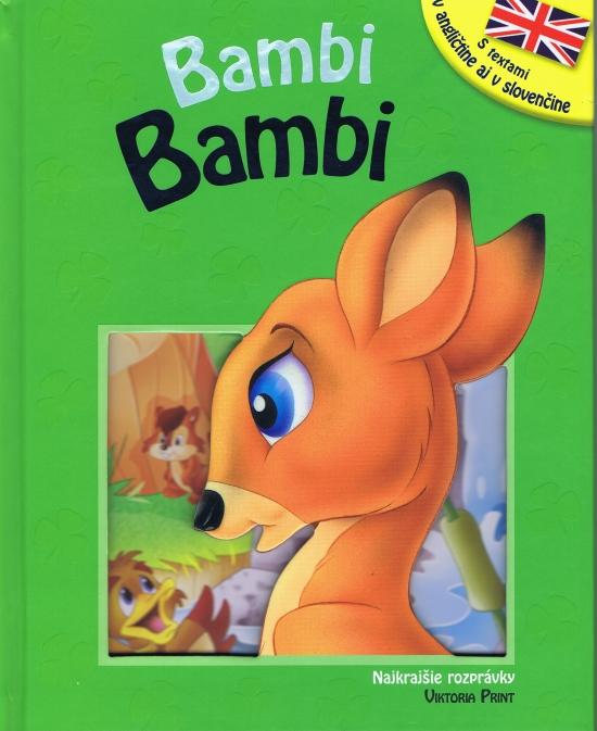 Kniha: Bambi- dvojjazyčnáautor neuvedený