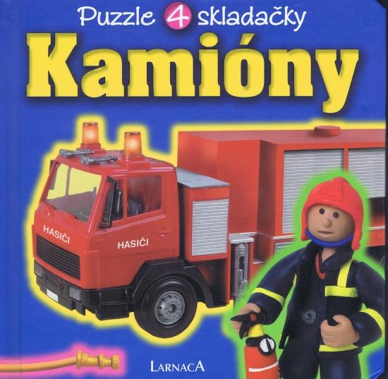 Kniha: Kamióny - puzzle 4 skladačkyautor neuvedený