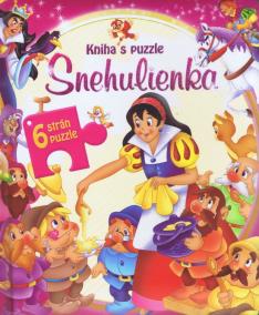 Snehulienka - kniha s puzzle