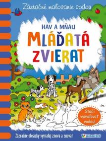 Mláďatá zvierat - Zázračné maľovanie vodou