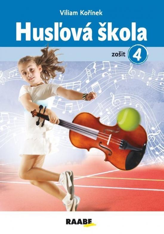 Kniha: Husľová škola 4 - Kořínek Viliam