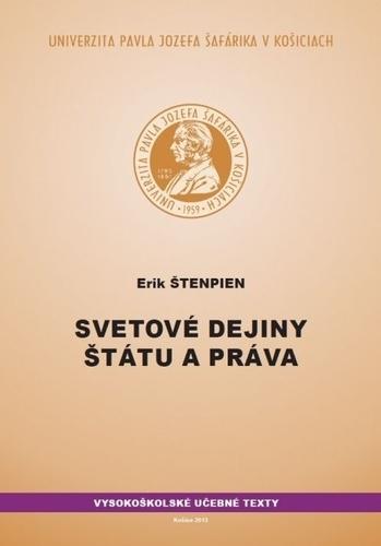 Kniha: Svetové dejiny štátu a práva, 2. doplnené vydanie - Erik Štenpien