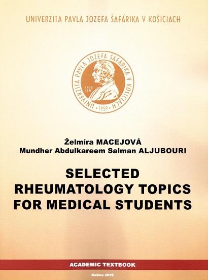 Kniha: Selected Rheumatology Topics for Medical Students - Želmíra Macejová