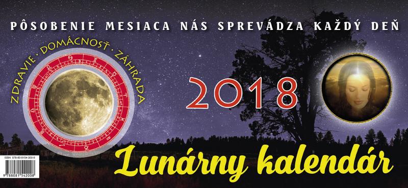 Kniha: Lunárny kalendár 2018 - stolovýautor neuvedený