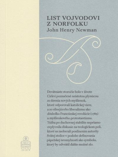 Kniha: List vojvodovi z Norfolku - John Henry Newman
