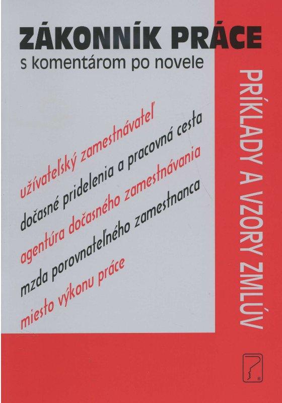 Kniha: Zákonník práce s komentárom po noveleautor neuvedený